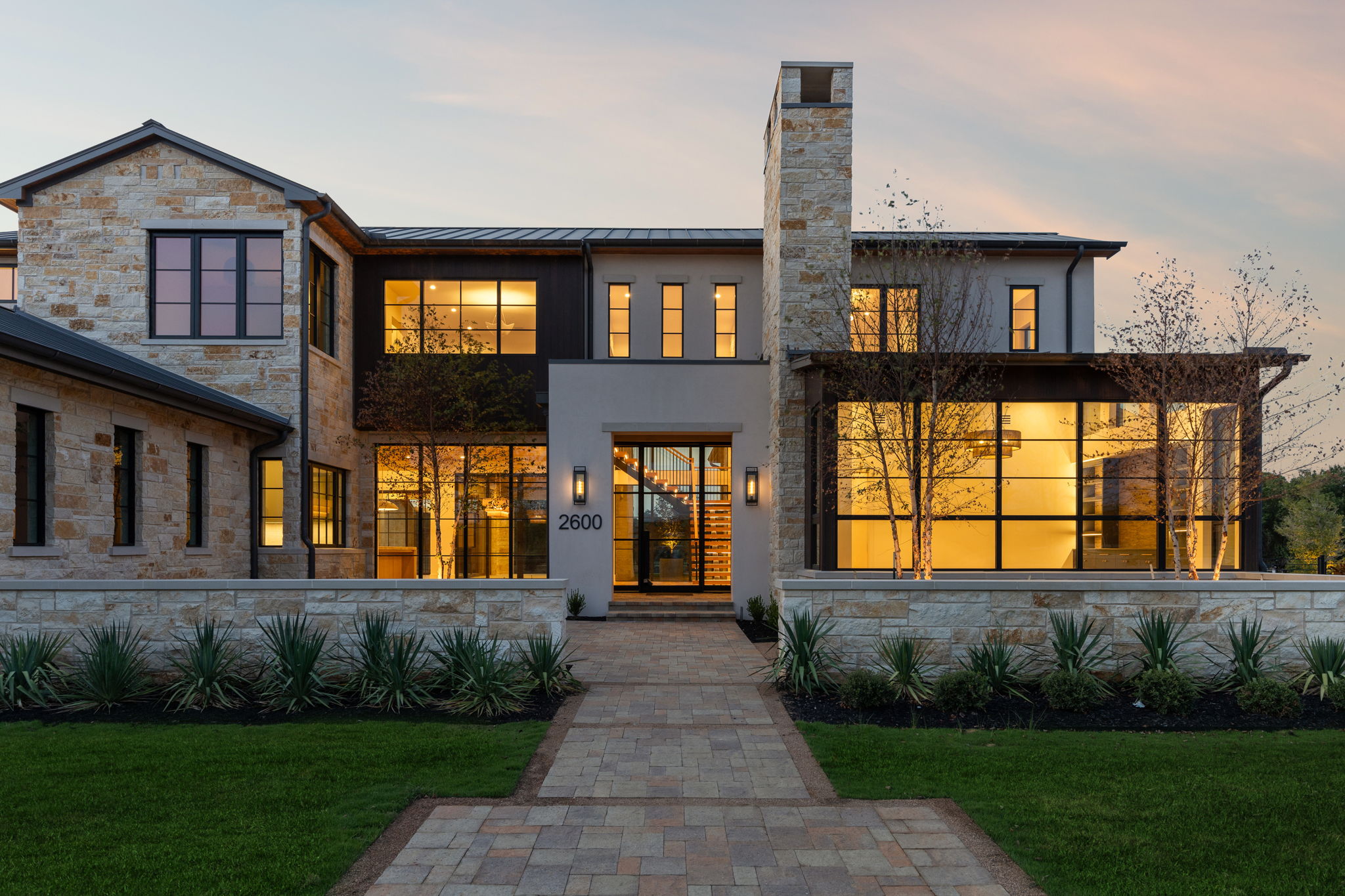 2600 Magnolia Circle — Twilight Exterior 2