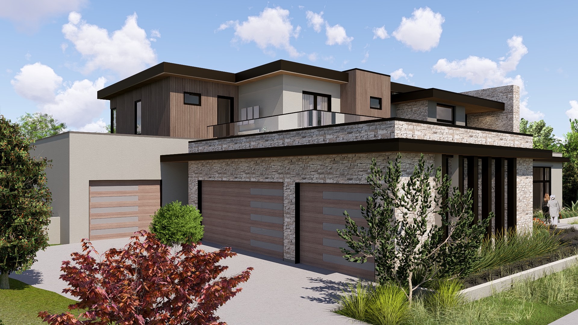 2632 Magnolia Circle — Garage Side